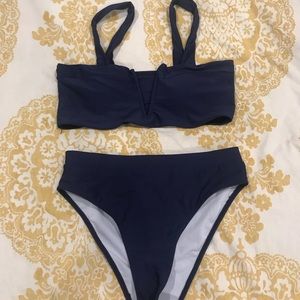 Navy Blue Moshengqi Bikini